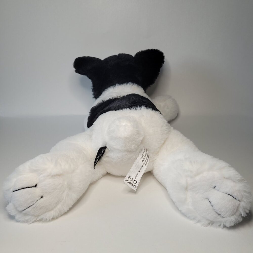 FAO Schwarz Husky Boston Terrier Plush Puppy Dog Kidcore Cozy Plushy - Picture 14 of 15